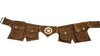 Goa Gemstone Suede Festival Belt C