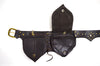 Leather Leaf Money Belt C