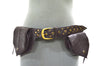 Leather Leaf Money Belt C
