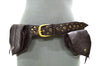 Leather Leaf Money Belt C