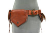 Leather Leaf Money Belt D