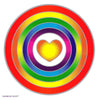 Sunseal Rainbow Heart