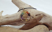 Pendant Tree Of Life Mixed Gemstones