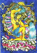 "Aquarius" Birthday Card