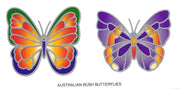 SunSeal, Window Sticker Sunlight Sticker, Bush Butterflies, Bush Butterflies Window Sticker,