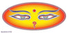 SunSeal, Window Sticker Sunlight Sticker, Buddha, Buddha Eyes, Buddha Eye, Buddha Eyes Window Sticker