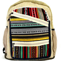 Hemp Backpack, Hemp, Backpack, Pack, Back-Pack, Back Pack, Hemp Prodicts, Nepal, Nepal Hemp, Natural, Hemp Fibre, 