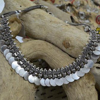 Smooth Coins metal Necklace