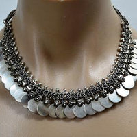 Smooth Coins metal Necklace