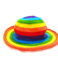 Hat Kids Crochet R/B
