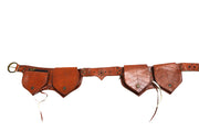 Leather Leaf Money Belt D