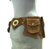 Goa Gemstone Suede Festival Belt B