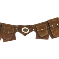 Goa Gemstone Suede Festival Belt B