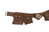 Goa Gemstone Suede Festival Belt B