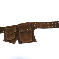 Goa Gemstone Suede Festival Belt B