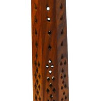Incense Tower Holder Wooden Octagonal