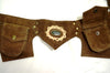 Goa Gemstone Suede Festival Belt B