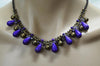 Necklace Stone Brass And Bell
