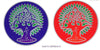 SunSeal, Window Sticker Sunlight Sticker, Earth MAndala, Earth Mandala, Earth, Mandala, Earth Window Sticker, Celtic, Tree of Life, Celtic Tree of Life,