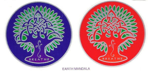 SunSeal, Window Sticker Sunlight Sticker, Earth MAndala, Earth Mandala, Earth, Mandala, Earth Window Sticker, Celtic, Tree of Life, Celtic Tree of Life,