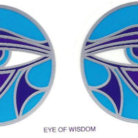 SunSeal, Window Sticker Sunlight Sticker, Eye, Eye Wisdom, Eye Of Wisdom, Eye Of Wisdom Window Sticker, Egytian, Pituitary, Pituitary Gland, Seat of the Gods, Throne of the gods,