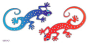 SunSeal, Window Sticker Sunlight Sticker, Gecko, Gecko Window Sticker,