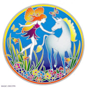 SunSeal, Window Sticker Sunlight Sticker, Magic Unicorn, Unicorn, Magic Unicorn Window Sticker, Unicorn Window Sticker, Fairy, Fairy Unicorn, Unicorn Fairy Window Sticker