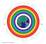 SunSeal Rainbow Earth Mandala