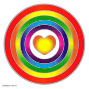 Sunseal Rainbow Heart