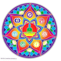 SunSeal Seven Chakras Mandala