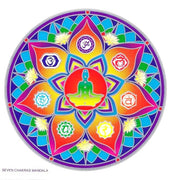 SunSeal Seven Chakras Mandala